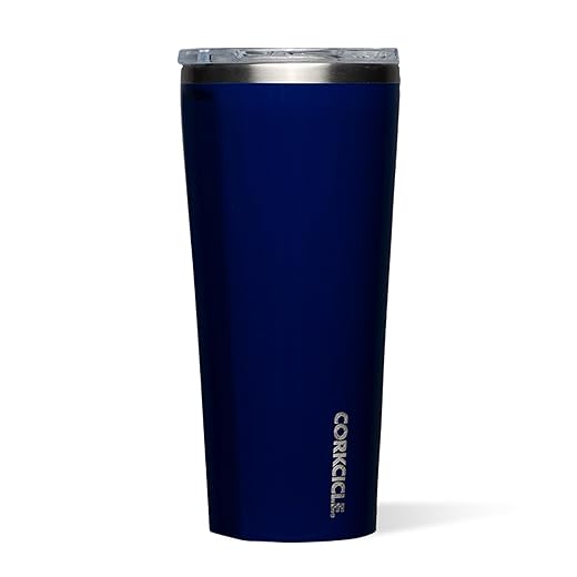 Corkcicle Tumbler, Triple Insulated Stainless Steel Travel Mug, BPA Free, Keeps Beverages Cold for 9 Hours and Hot for 3 Hours, 24 oz, Ombre Fairy