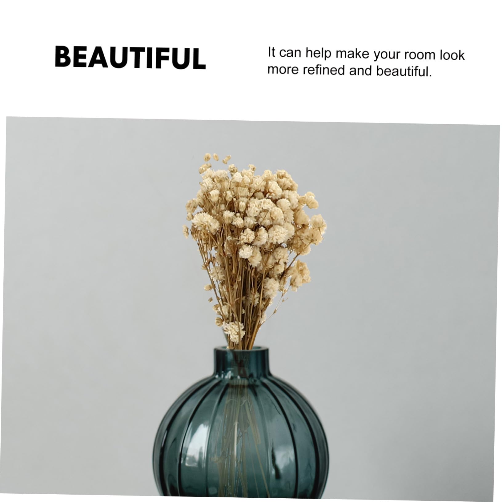 MAGICLULU Lot De 5 Bouquets De Fleurs Séchées Décoration Dintérieur Bouquets Légers pour Salon Ne Se Fanent Pas pour Soirées Dansantes Anniversaires 6 Pièces X 5