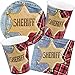 Produktbild Neu: 49-Teiliges Party-Set * Sheriff * für Kindergeburtstag mit Teller + Becher + Servietten + Luftballons | Wilder Westen Kinder Geburtstag Cowboy Motto