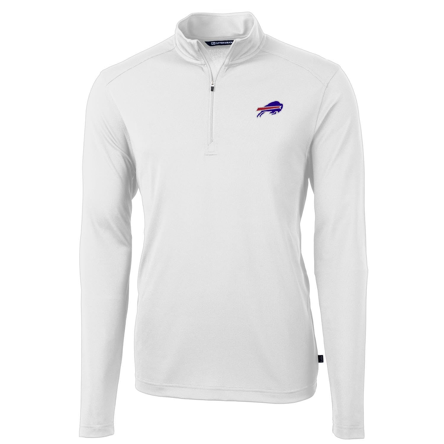 Cutter & Buck NFL Virtue Eco Piqué - Chaqueta reciclada con cremallera de un cuarto para hombre