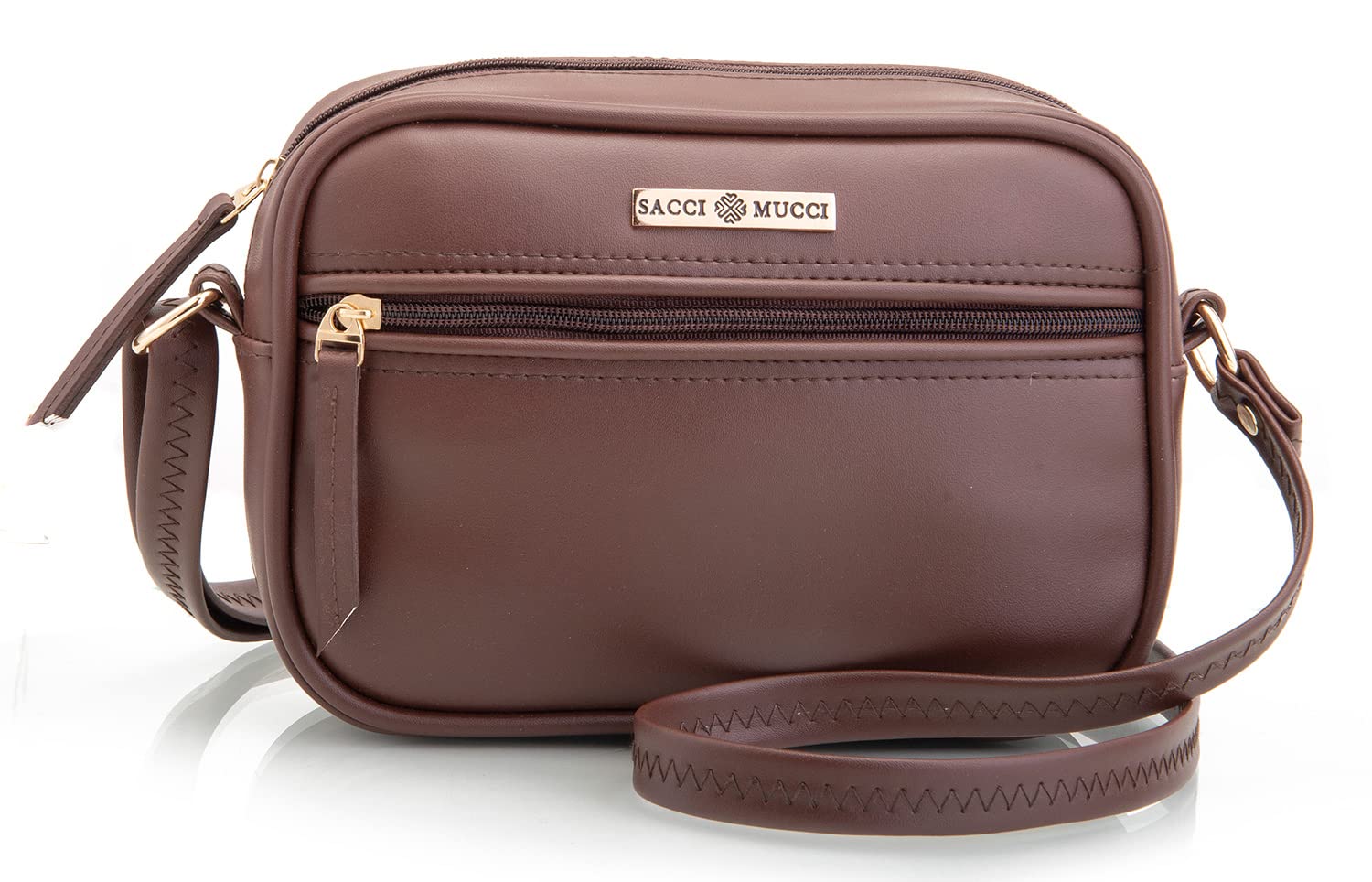 SACCI MUCCI Sling Bag for women, Side Bags for Mobile Phones and Wallets (BROWN) (B09GLS6V9T) Amazon Price History, Amazon Price Tracker