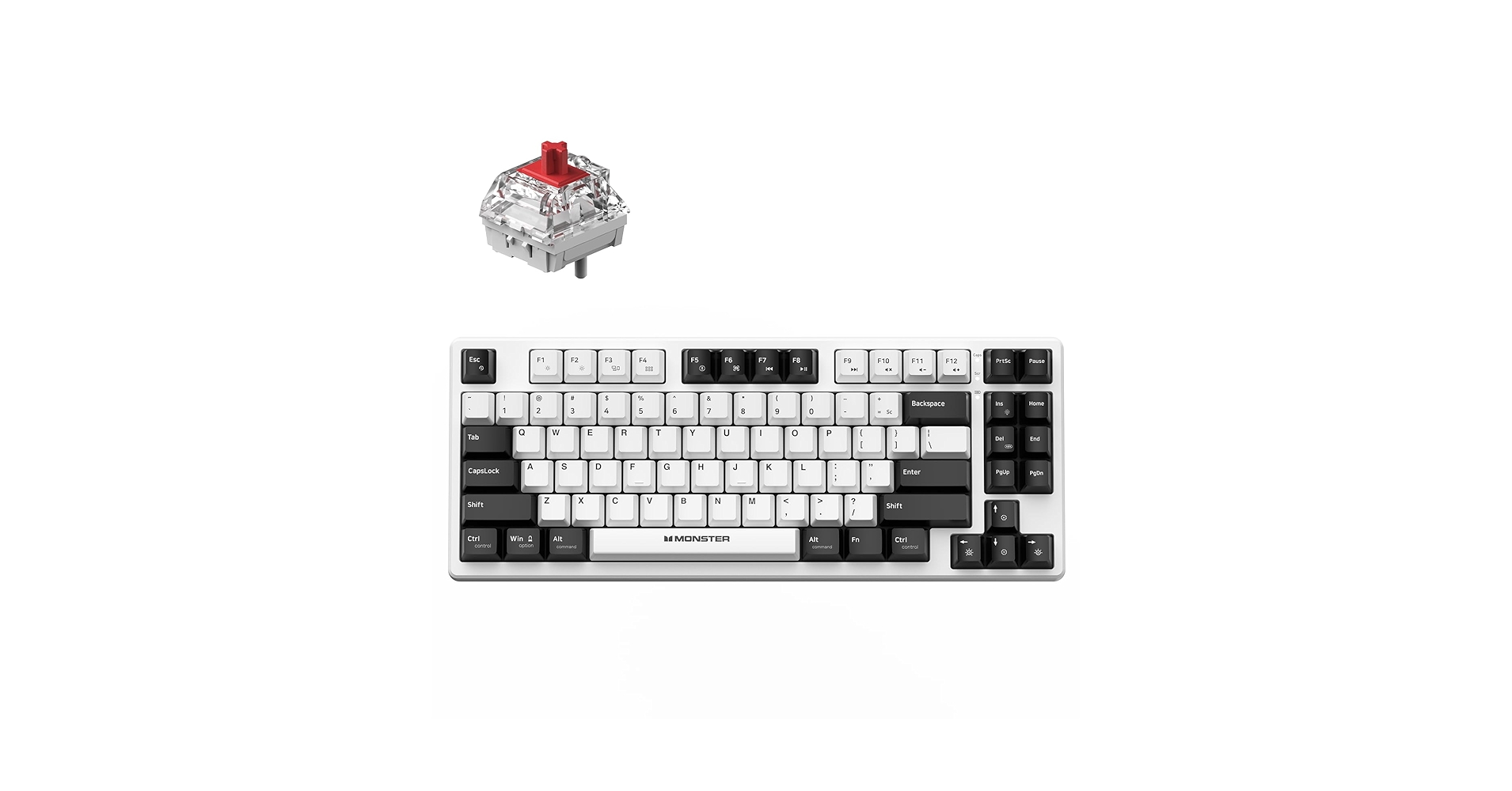 ゲーミングキーボード　HM66 white Best One(ベストワン) / HM66 ゲーミングキーボード レンタル