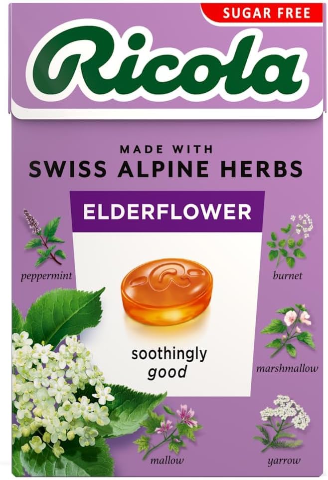 Sugar Free Elderflower Flv Candy Box 20 Pack