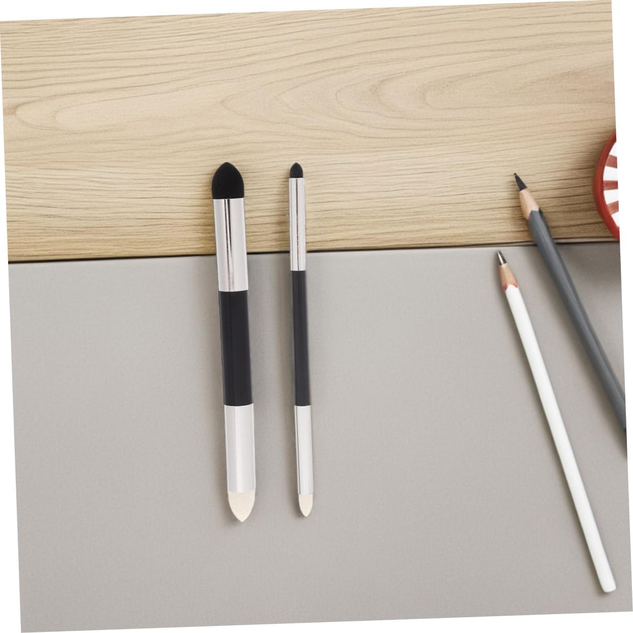 VILLCASE Artist Correcting Tool Sketch Eraser Pen Blending Brush Washable Highlighting Pen Double Headed Correcting Tool for Drawing Art Projects Illustration Design