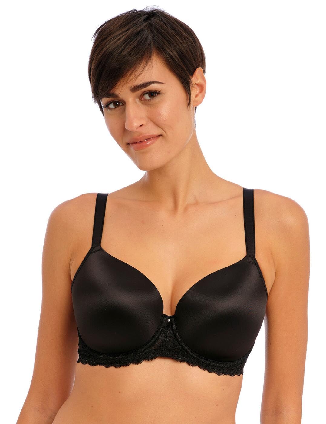 Freya Women's Noir Underwired T-Shirt Balconnet Molded Bra For Offbeat