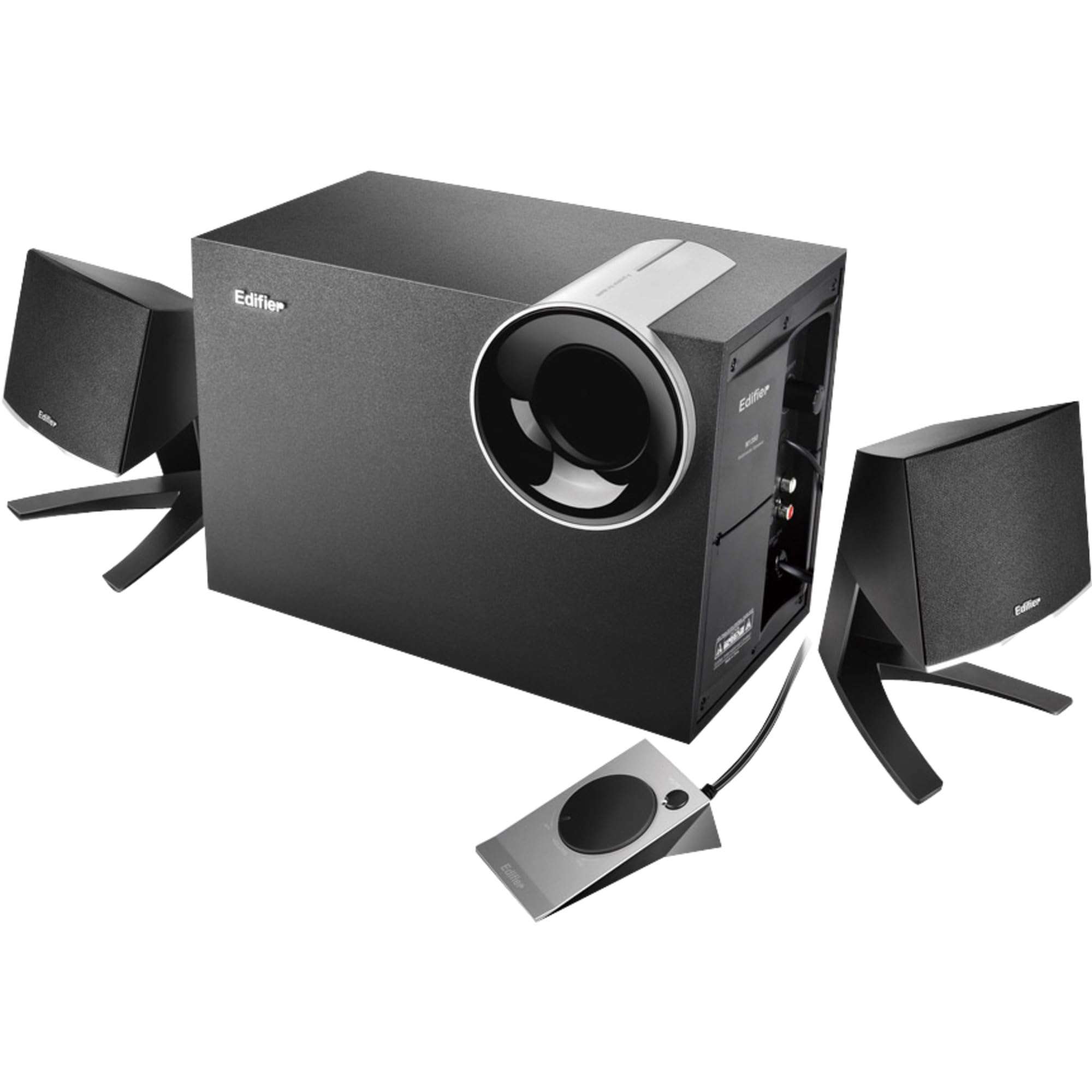 EDIFIER M1380 - Kit d'enceintes 2.1 (28 Watts) Avec télécommande filaire