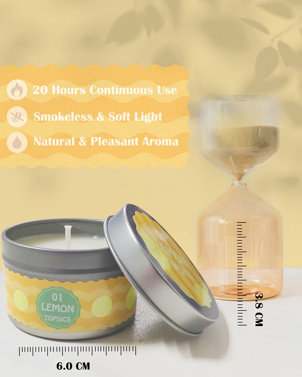 Candele Profumate A Forma Di Fiore - 6 Pezzi, Cera Di Soia, Per Decorazione E Regali - Foto 9