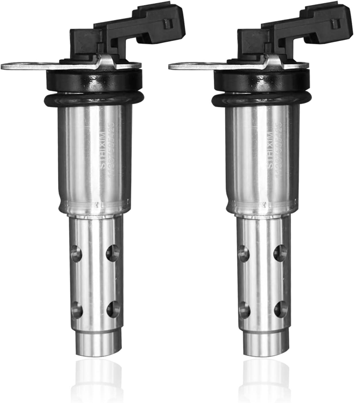 Engine Variable Timing Oil Control Valve Vanos Solenoid 2 Pcs - Compatible with BMW 128i, 135i, 325i, 328i, 330i, 335i, 335is, 525i, 528i, 530i, 535i, X3, X5 Oem11367585425, 11367516293, 917-241