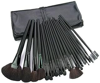 Makeup Brush Set - 24 Pieces, Black