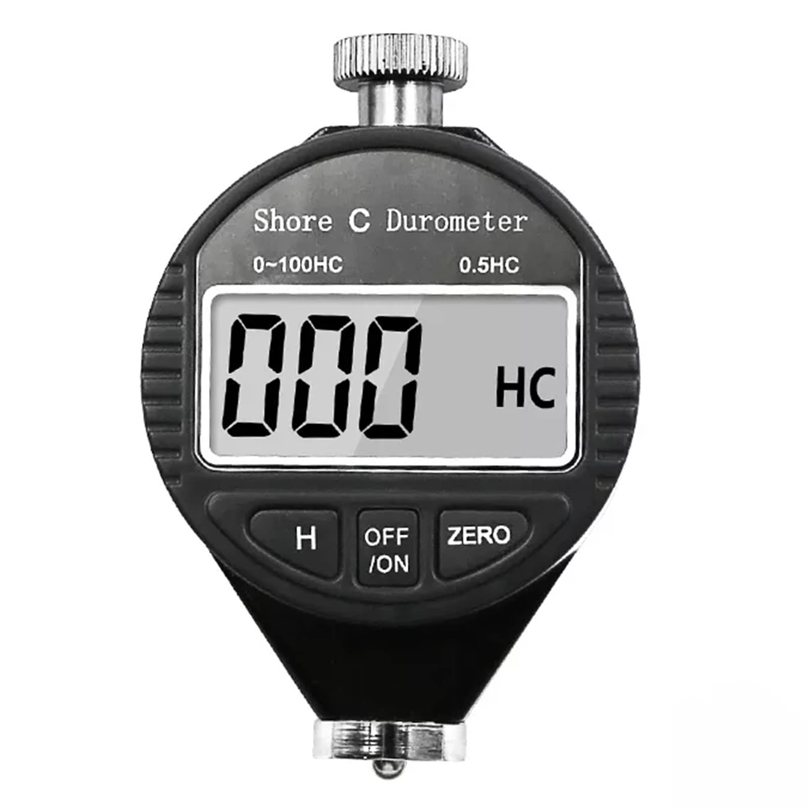 Maizoon Shore C Testeur de Dureté Avec écran LCD 0-100 HC Outil de Test pour Pneus Plastique Caoutchouc Cuir NE10C