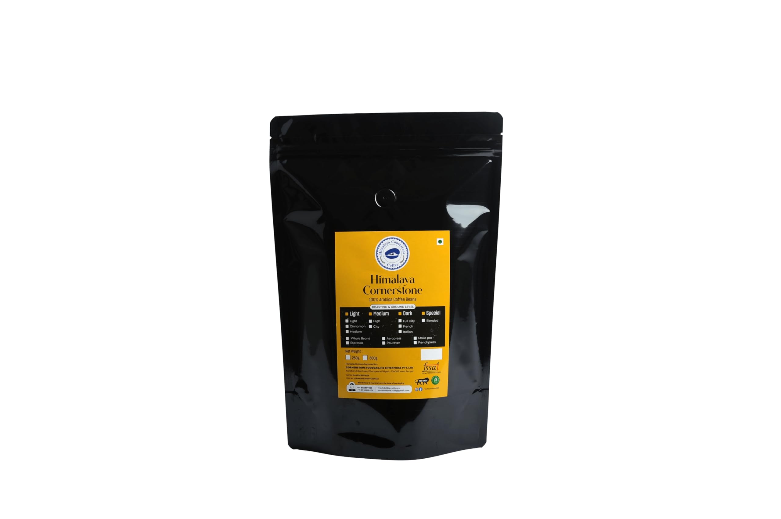 Himalaya Cornerstone Coffee - Medium Dark Roast Coffee 100% Arabica Freshly Roasted Ground Coffee (WHOLE BEANS, 500g) (B0CM8HDJCS) Amazon Price History, Amazon Price Tracker