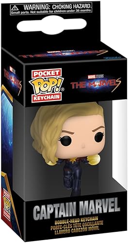 Funko Pop! Llavero Las Maravillas - Capitana Marvel