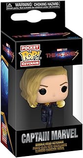 Funko Pop! Keychain: The Marvels - Captain Marvel