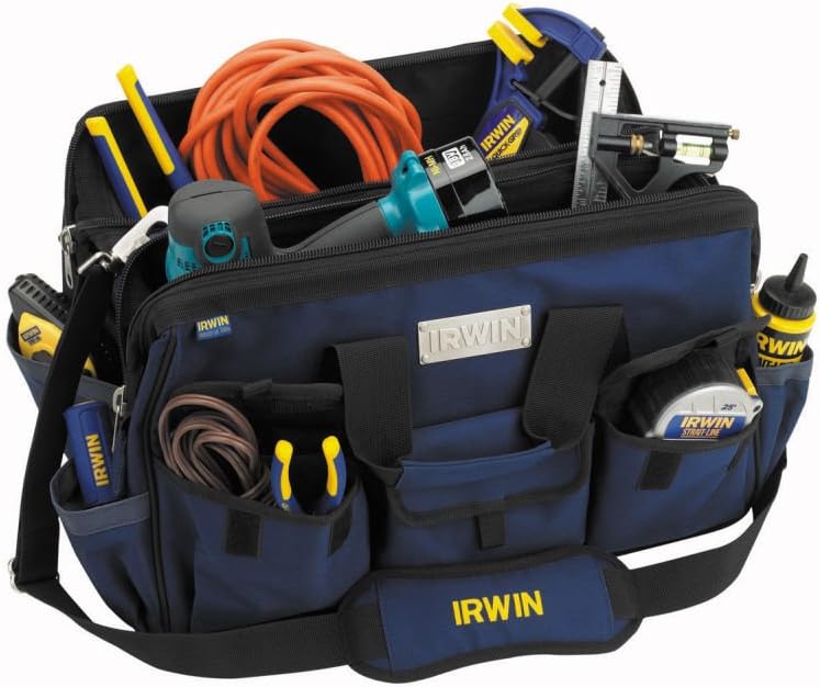 IRWIN Tools 18-inch Double-Sided Tool Bag (4402017)