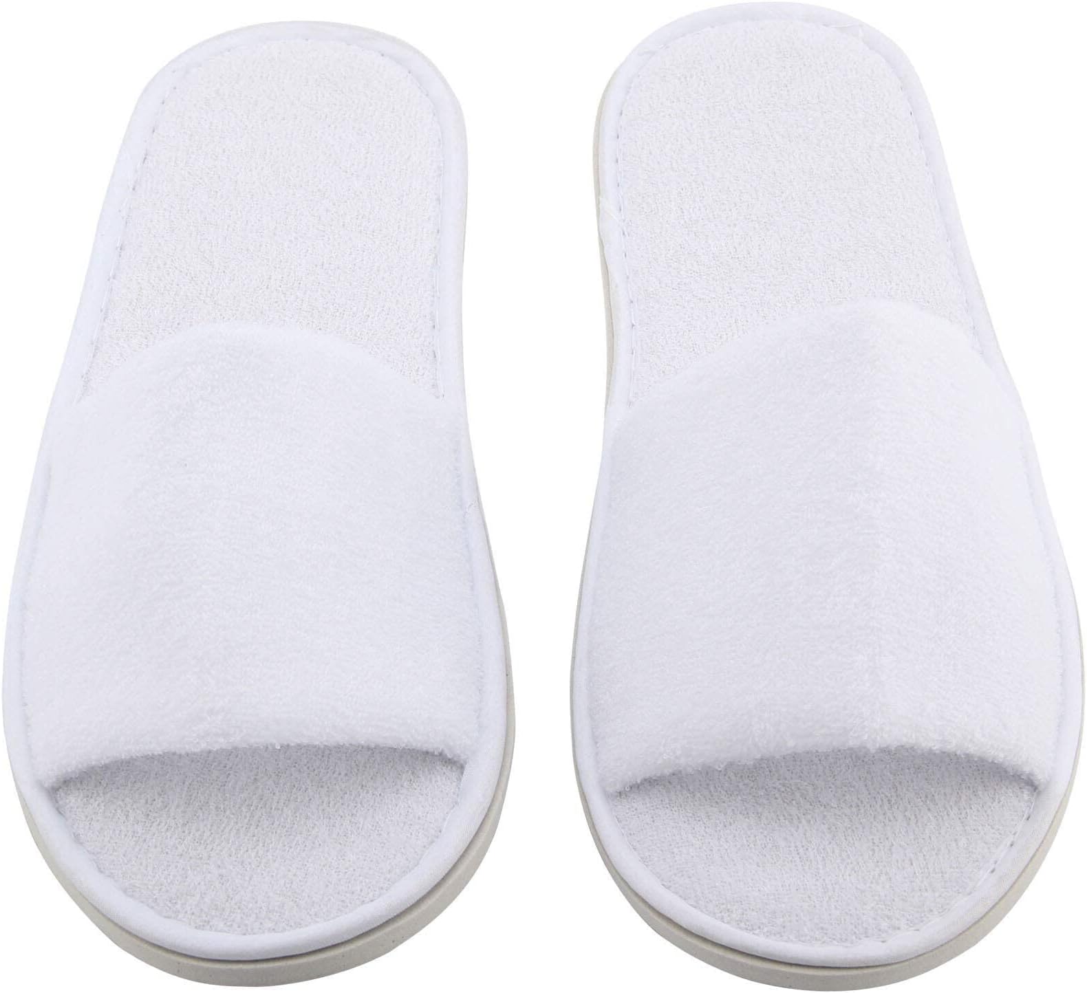 RXSHOPY? Unisex Disposable Slippers, White Non-Slip for Home, Hotel, Hospital, Guests, Travel, Indoor, Yoga, Spa, Salon