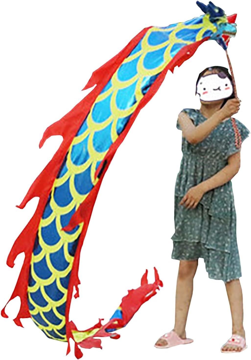 Ruban de danse du dragon pour enfants et tout-petits jeu de pelouse 3m