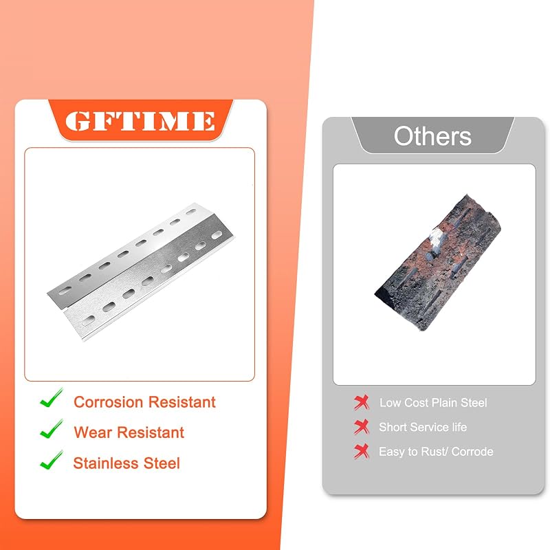 GFTIME 36,5x12 cm Rozsdamentes Acél Univerzális Égőfedél 3 db - Kompatibilis Enders Chicago, Boston, Tepro, Barbecook Brahma Grillekhez