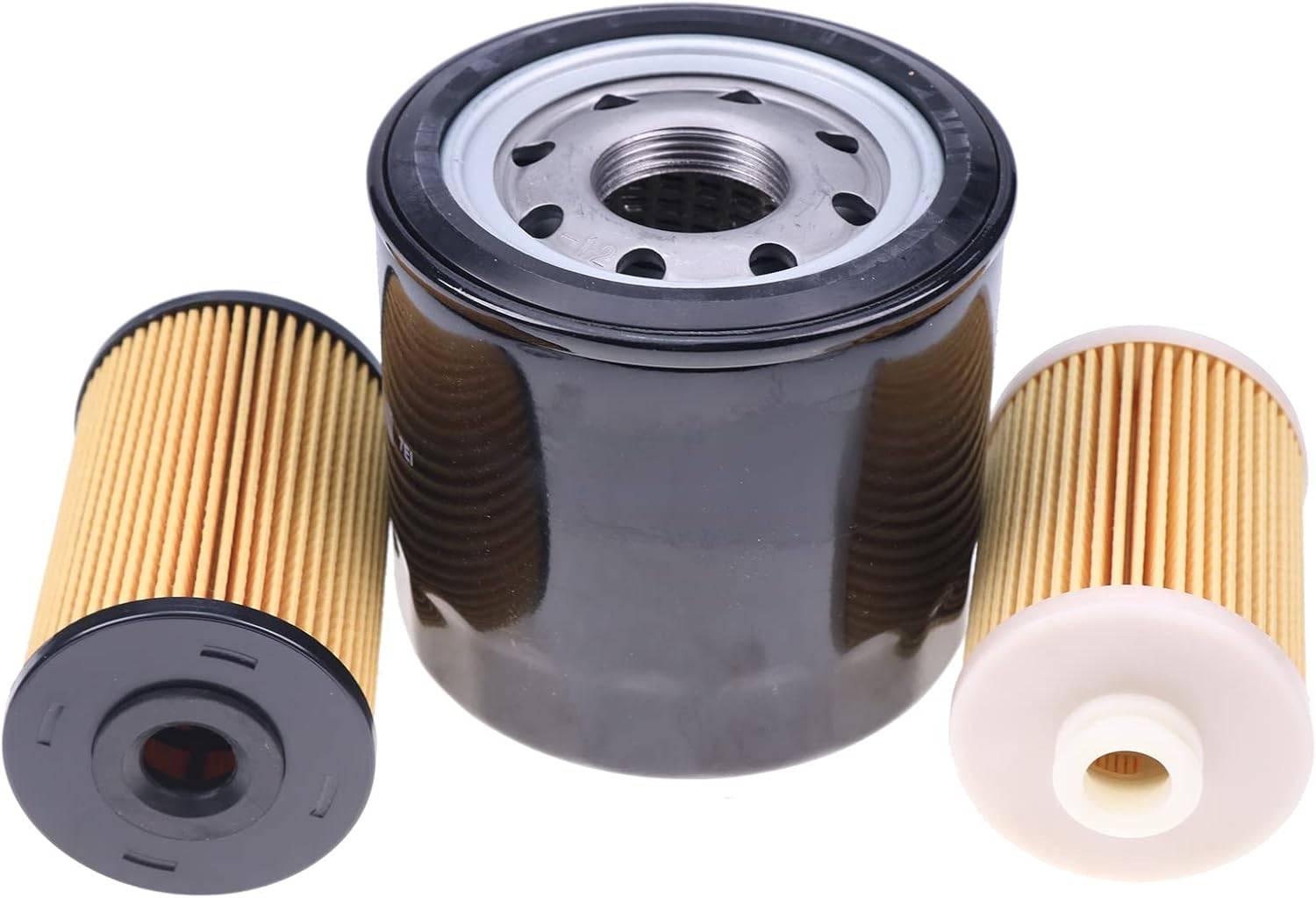 Solarhome Fuel Oil Filter Kit 8-98147-525-0 8-98165-375-0 8-98147-570-0 2-90654-800-0 Compatible with ISUZU NPR-HD NRR NQR 2011-1015
