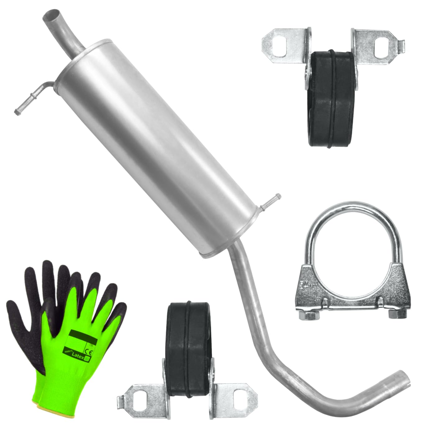 POLMOstrow Auspuff für VW Polo 4 IV 9N 2001-2006