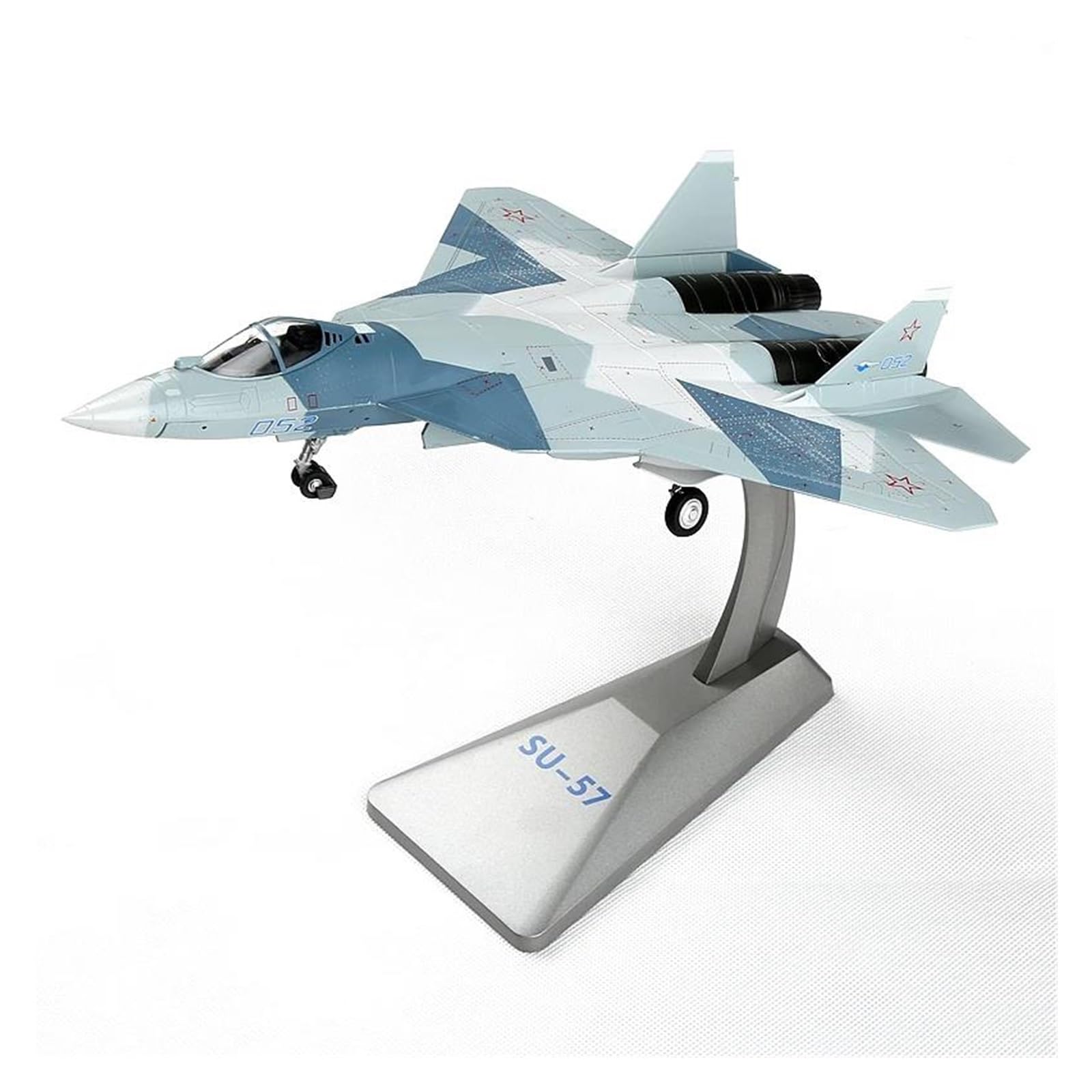 Amazon | 飛行機 模型 完成品 1 72 ロシア空軍 SU-57 ステルス戦闘機 