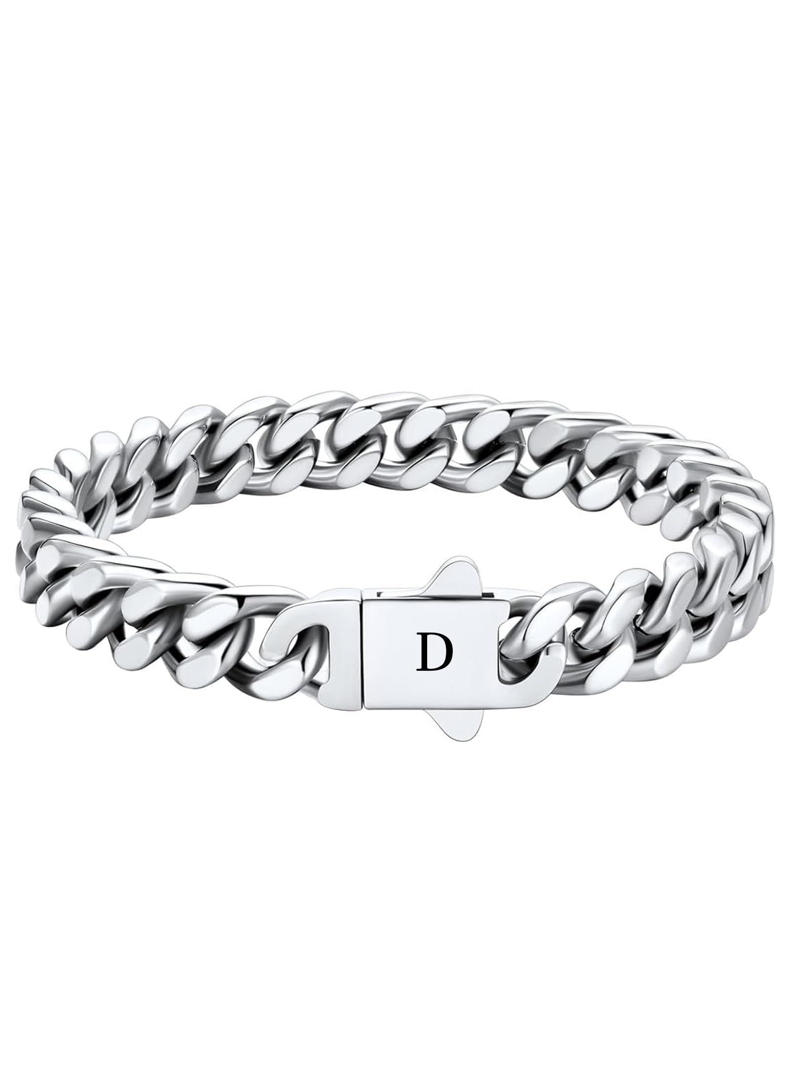 HAYOUWAY Armband Damen Gold mit Buchstaben 14K Gold Vergolde