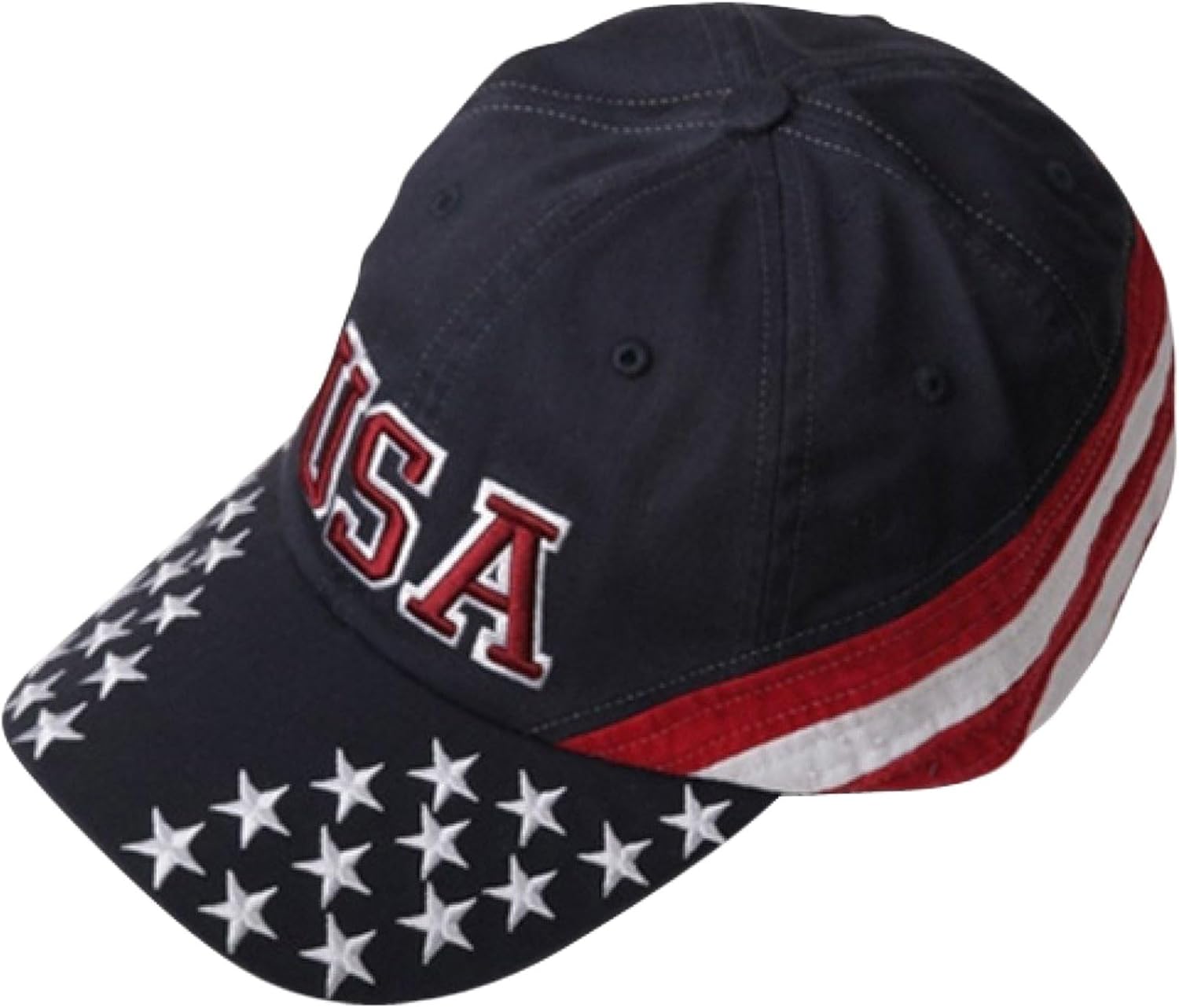 MG Patriotic Cap - Navy USA Star OSFM - Image 5