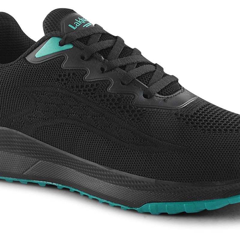 Image of Lakhani aashirwad Men's Sports Shoes | Lightweight Breathable Running Shoes for Men | Flynet Upper, Phylon Sole | Flexible, Comfortable Lace-Up Athletic Shoes