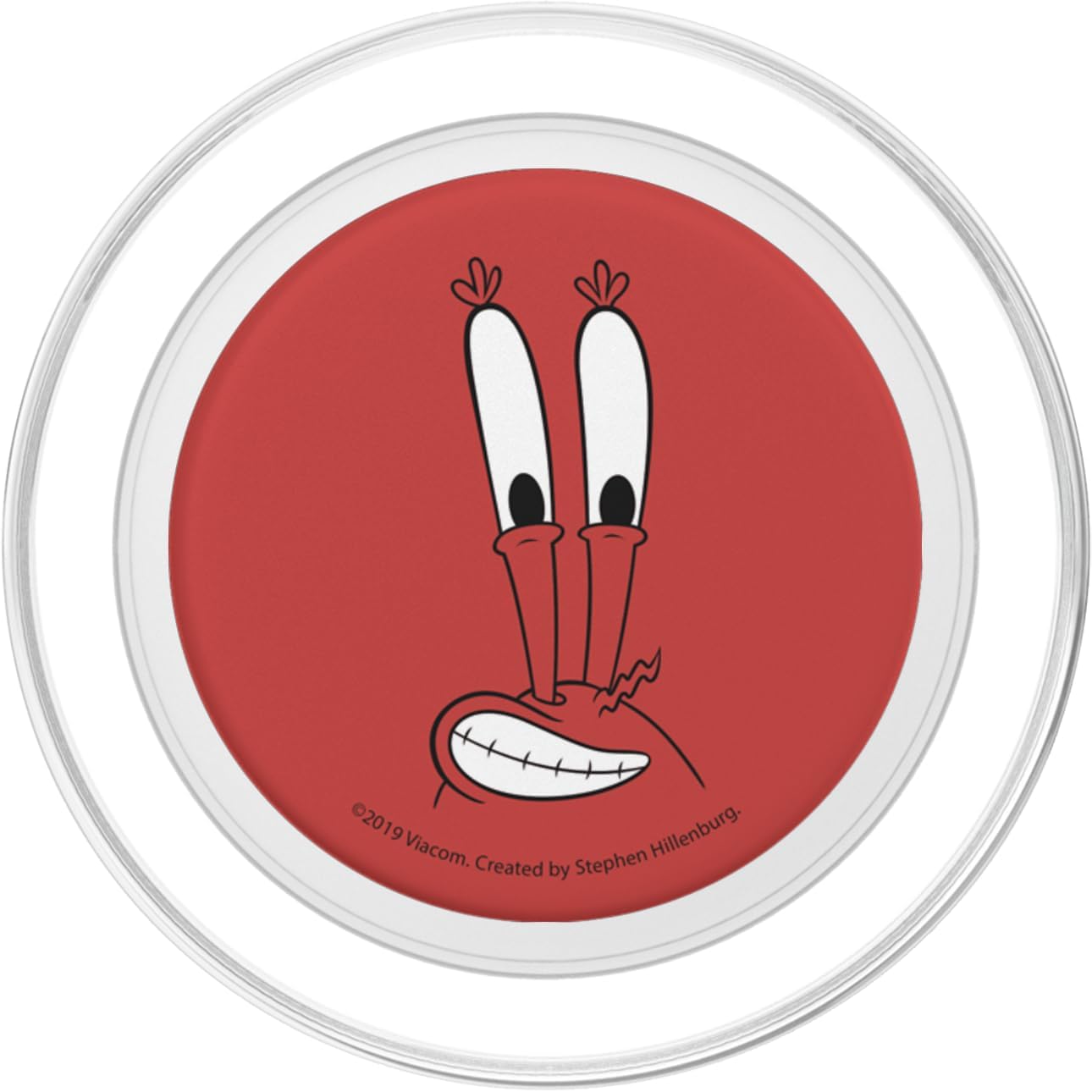 SpongeBob SquarePants Mr Krabs Big Face PopSockets MagSafe PopGrip for iPhone