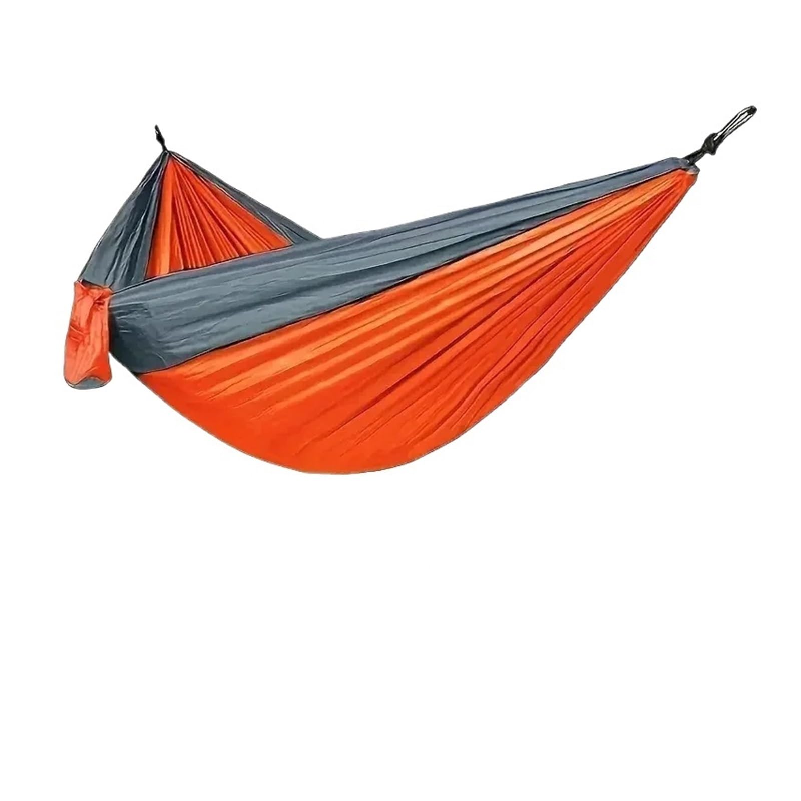 Hammocks, Double Portable Hammock for Camping Lightweight Nylon Parachute for Backpacking Travel Beach Backyard Patio Hiking Amaca,for Outside(Orange)