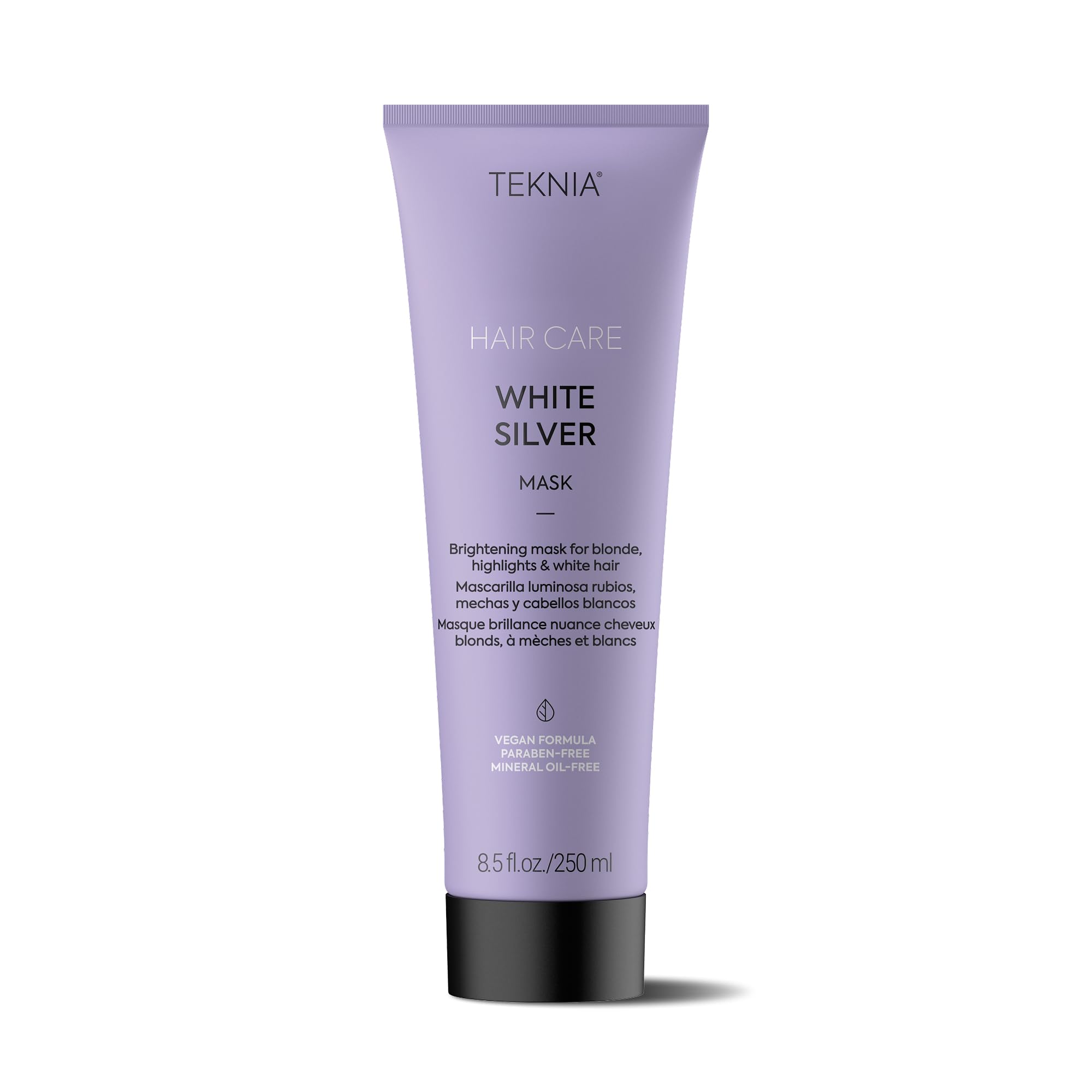 LAKMÉ Teknia White Silver Hair Mask, Brightening Hair Mask for Blondes & Bleached Hair, 8.5 Fl Oz