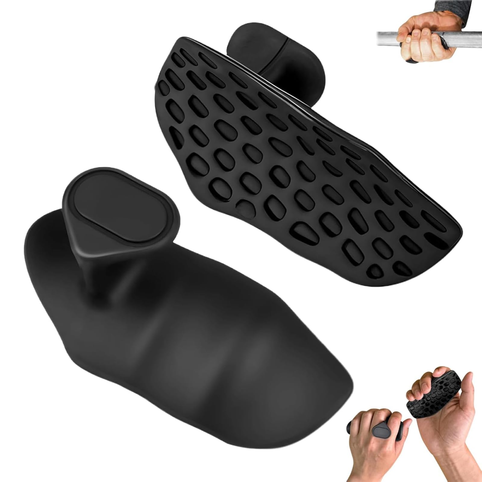 Weight Lifting Hand Grips and Gym Gloves for Boys and Girls with Strong Wrist Support Anti Slip Rubber Palm Protector for Deadlifting Pull ups Dumbbells Strength Training and Gym Workouts-picture-36