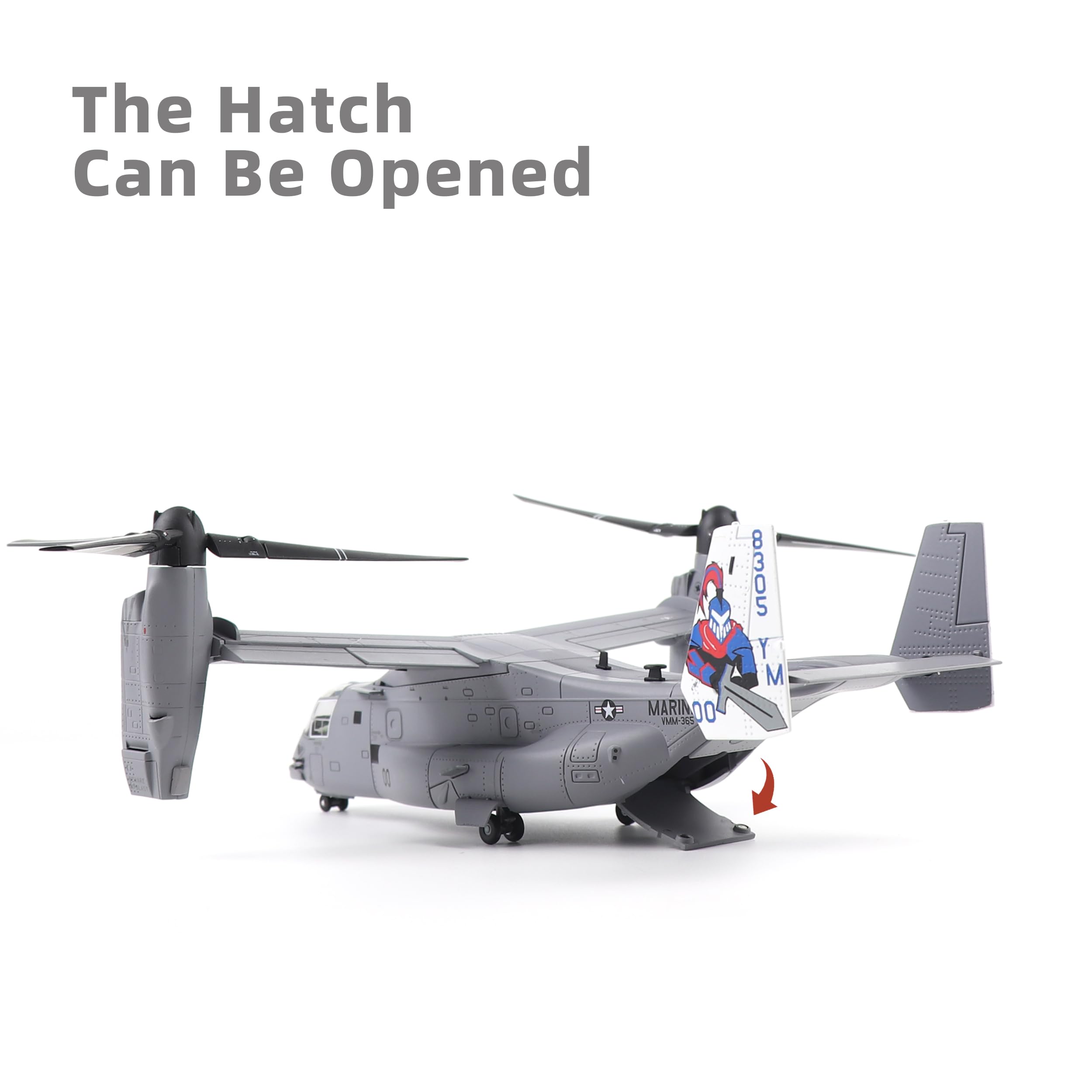 Amazon.co.jp: NUOTIE V-22 オスプレイ 1/72 スケールモデル航空機