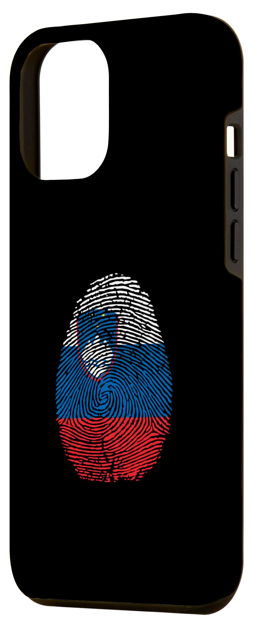 iPhone 15 Plus Funny it's in my DNA Slovenia flag Fingerprint Case - Image 2