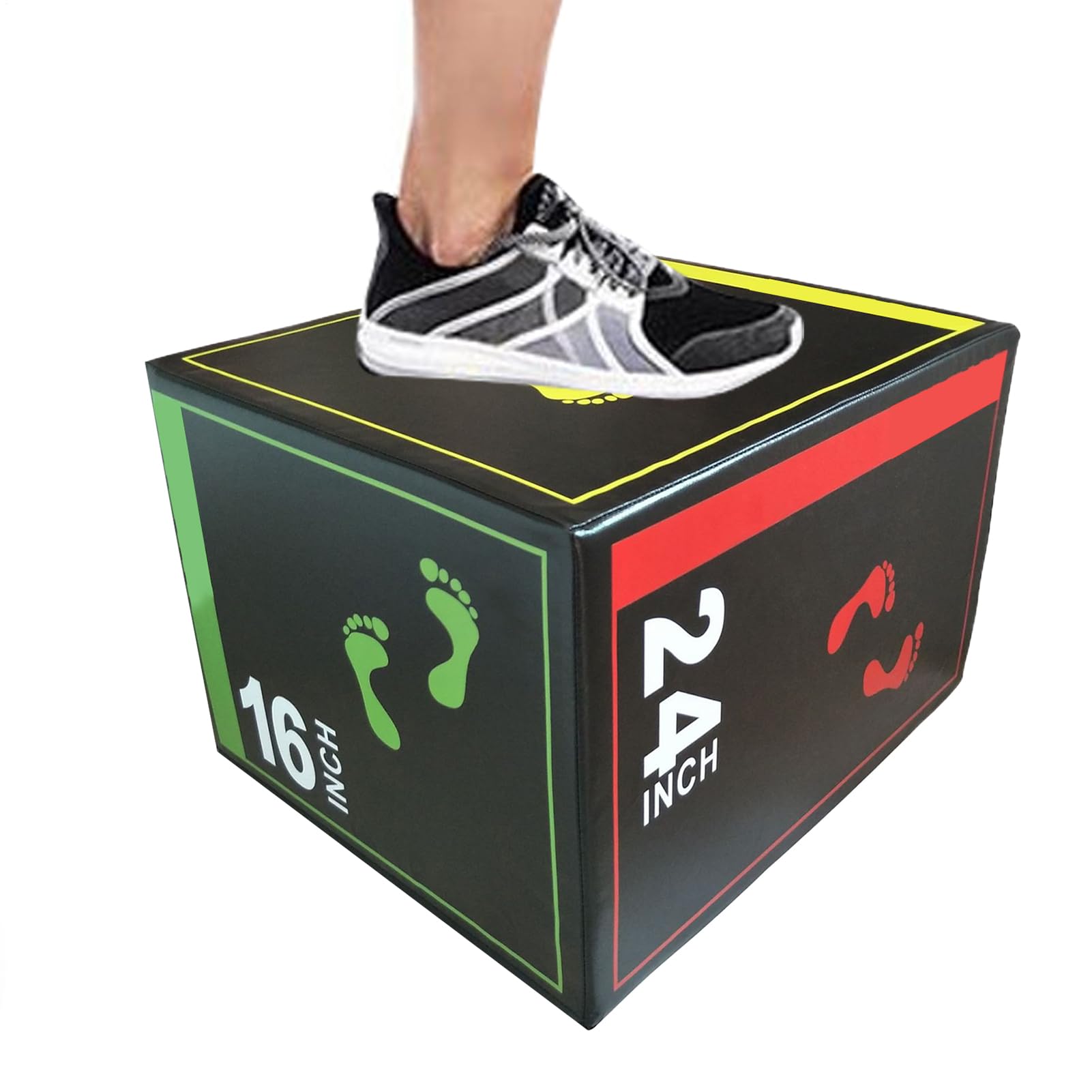 Scatole per allenamento – Box con funzione antiscivolo,Cubo di equilibrio | per palestra domestica principianti salto squat salto gioventù allenamento di velocità