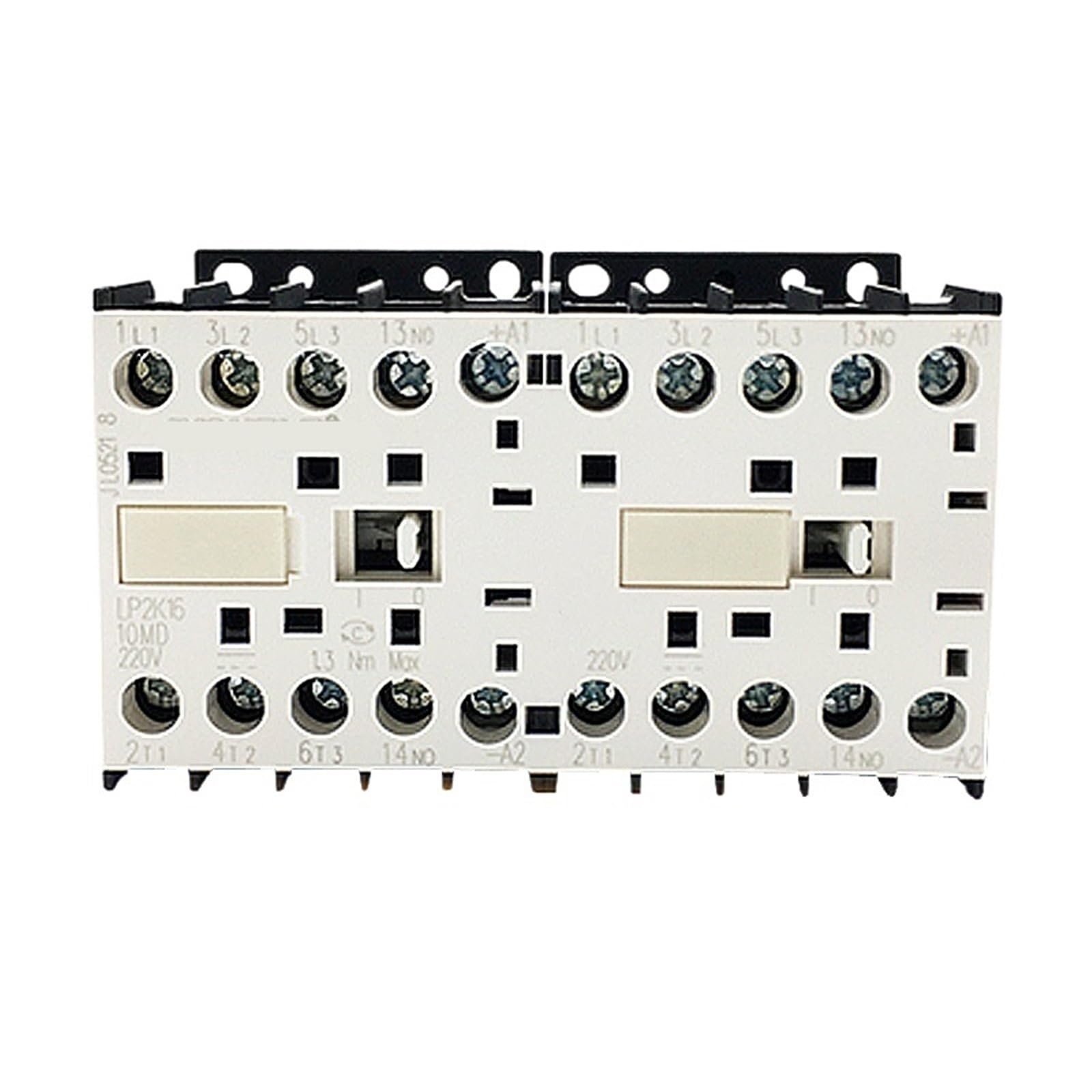 LKPEHTAGN Mini DC Contactor Reversible Interlocking 16A Silver Contact Copper Enameled Wire Coil 24V LP2K1610 LP2K1601 1Pcs