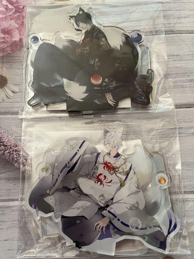 Amazon.co.jp: セット ツキウタ 月野百鬼夜行 白天狐 黒天狐 隼