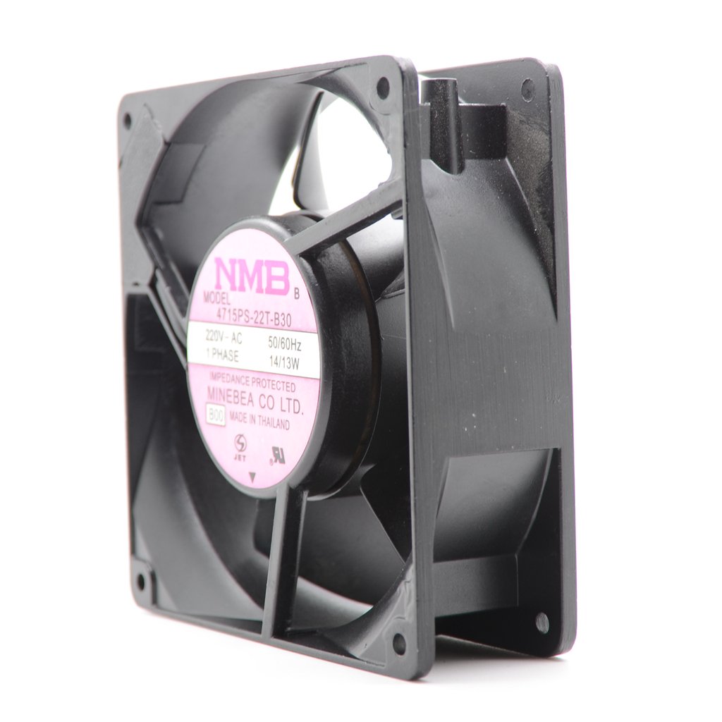 NMB 4715PS-22T-B30 12cm AC 220V 12012038 mm 12cm 120mm aluminum frame server inverter cooling fan