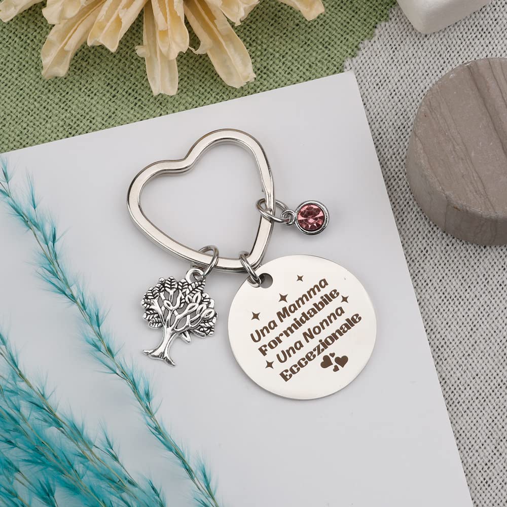 Portachiavi Nonna Regalo Nonna Regali Nonna Compleanno Nonna Idee Regalo, Regalo Nonna Compleanno Regali Nonna Idee Regalo per la Nonna Regalo Festa Della Nonna Regalo Pensione Nonna Personalizzati