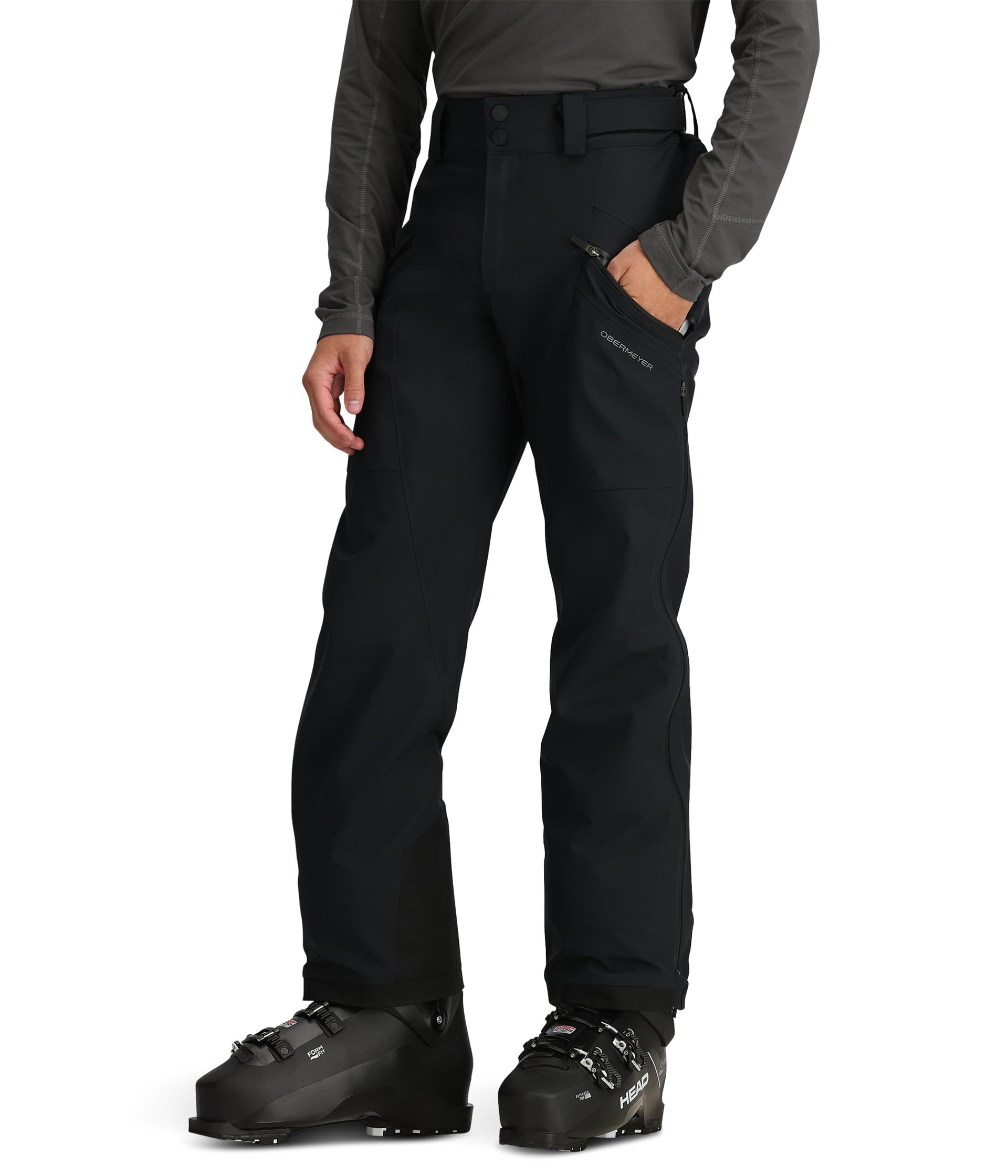 Obermeyer Foraker Shell Pant Black XL L