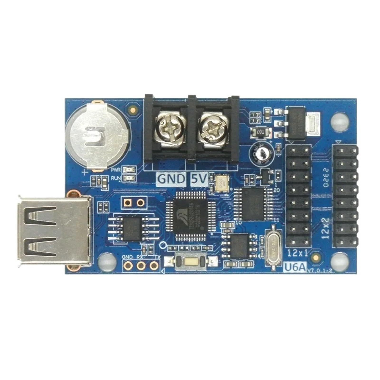 JJKKOZVQF HD-U6A HD-U62 HD-U60 USB Led Control Card Wireless P10 led Controller(HD-U60)