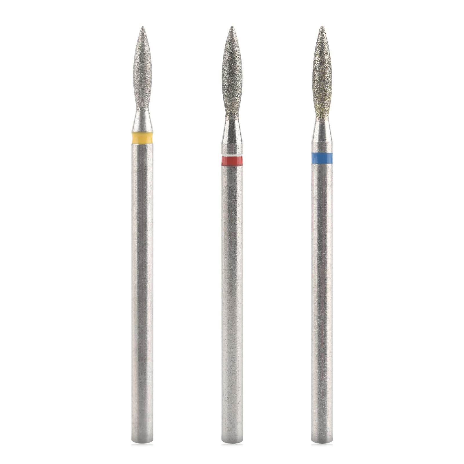 C & I Diamant-Nagelbohrer Kugelkopf – Professioneller Nagelhautreiniger, Wolframkarbid-Schaft, 2,3 Mm Fein-F