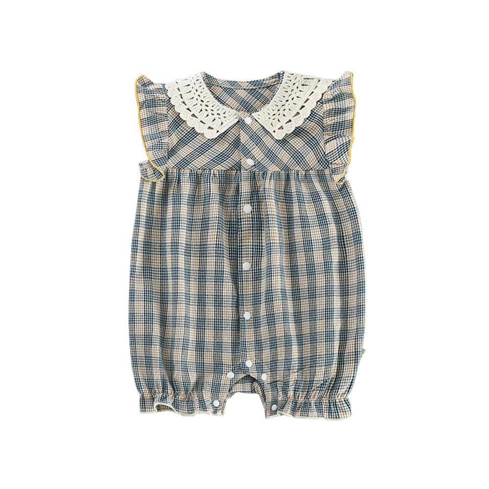 [Baby koi] ベビー服新生児赤ちゃんロンパース半袖夏服カバーオール女の子月齢フォト用出産準備