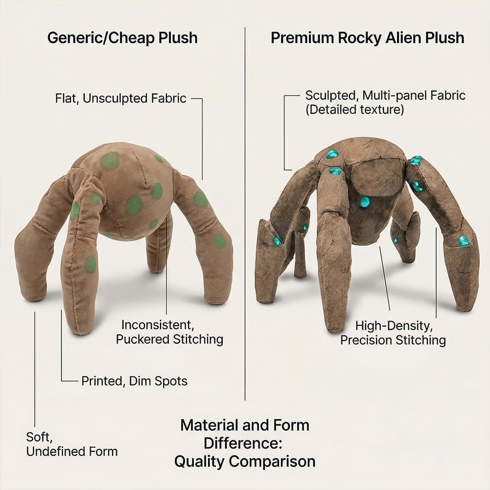 Project Hail Mary Rocky Plush Amaze Meme Throw Pillow Movie-Inspired Collectible Figurine Stuffed Animal Pillow - 3