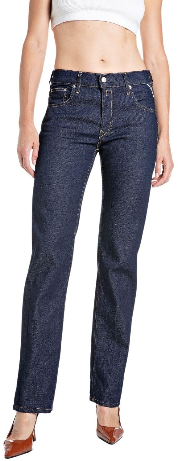 Replay Women's Jeans, 007 Dark Blue, 26W/32L
