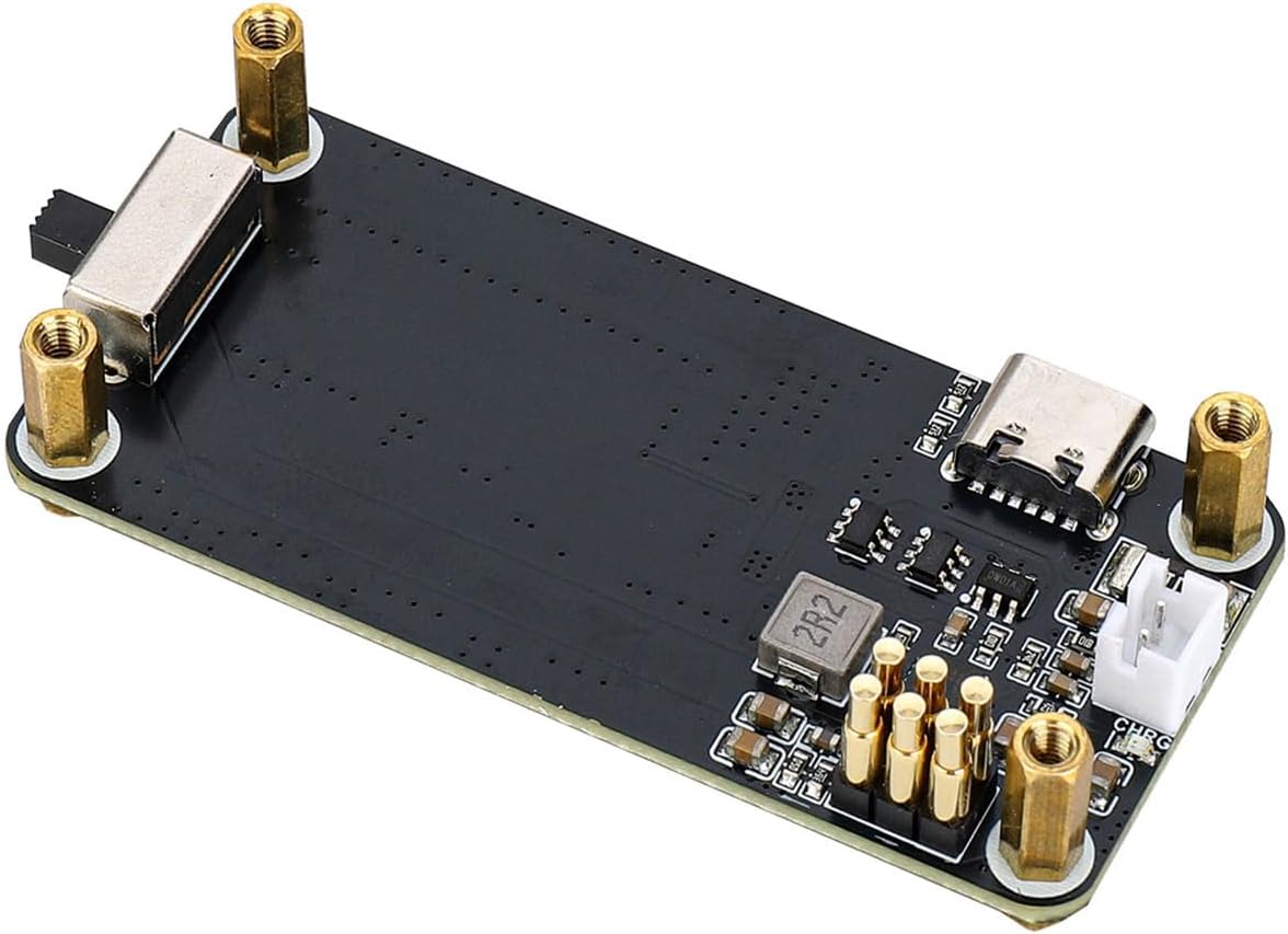 UPS HAT for Raspberry Pi Zero, Uninterruptible Power Supply Module, Plug-and-Play Ba-ttery Backup Board, Real-Time INA219 Ba-ttery Monitor, Supports 3.7 V Lithium Ba-ttery, Power Management Expansion