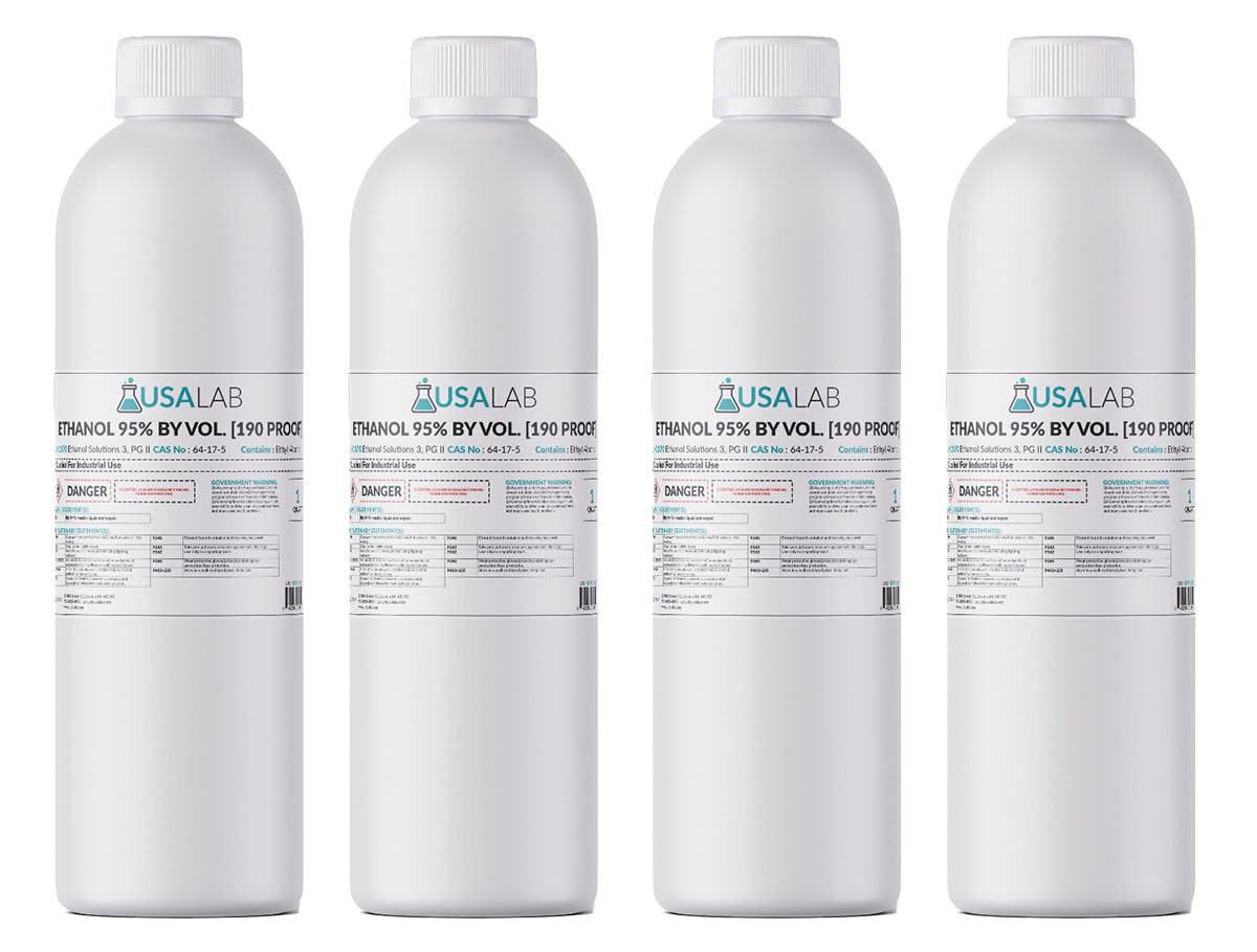USA Lab 190 Proof Ethanol USP 95% - 1Gal, 5Gal, 55Gal, 270Gal - Excise Tax Included - USAlab