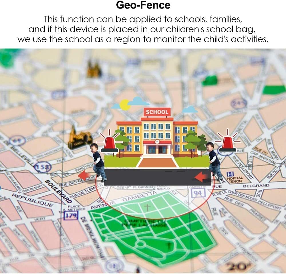 Zeerkeer Traqueur GPS Mini Temps Réel Aimant Localisateur pour Voiture - Batterie 1500 mAh Micro Tracker Étanche Alarme Géo-clôture App sans Abonnement pour Enfants/Auto TK913