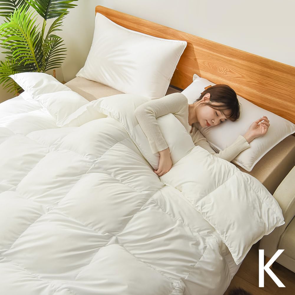 Amazon｜Aooka 高級ホテル仕様 掛け布団 【未体験な軽さ・羽毛と同等の