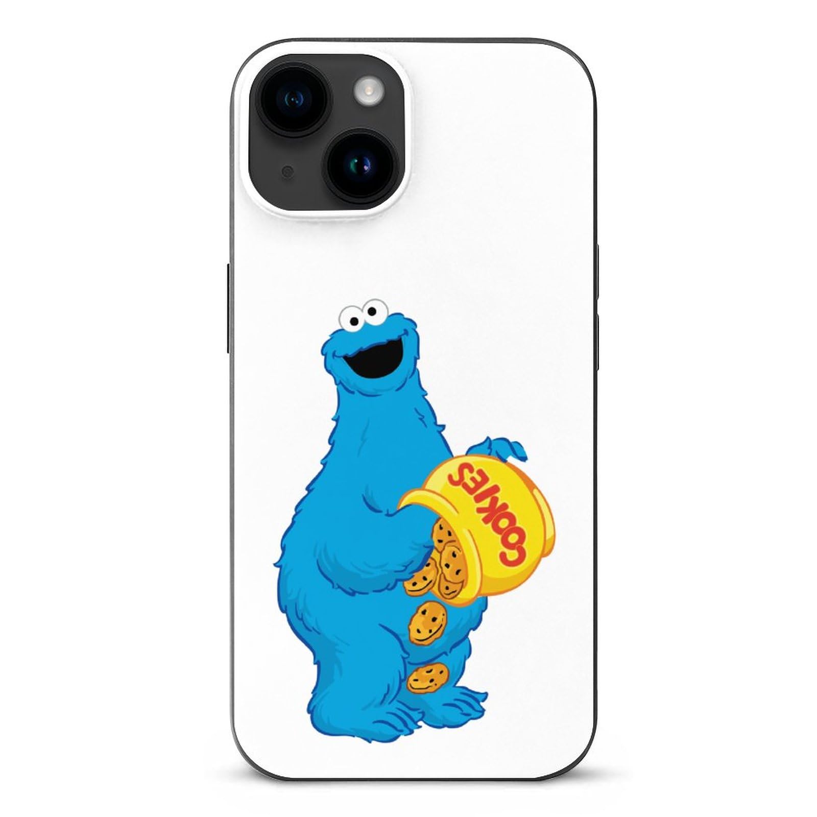Amazon.co.jp: iPhone 15 ケース セサミストリート クッキーモンスター