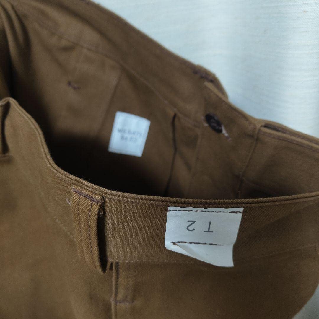 フランス国鉄パンツ 1940s ～ 1950s RAILROAD PANTS フランス 国鉄 鉄道員 針シンチ